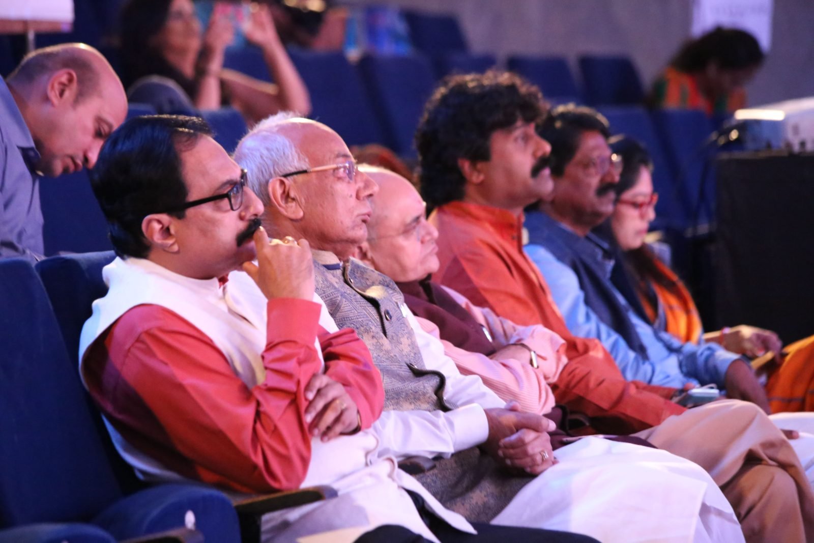 The audience seated at the Chitranjali felicitation ceremony