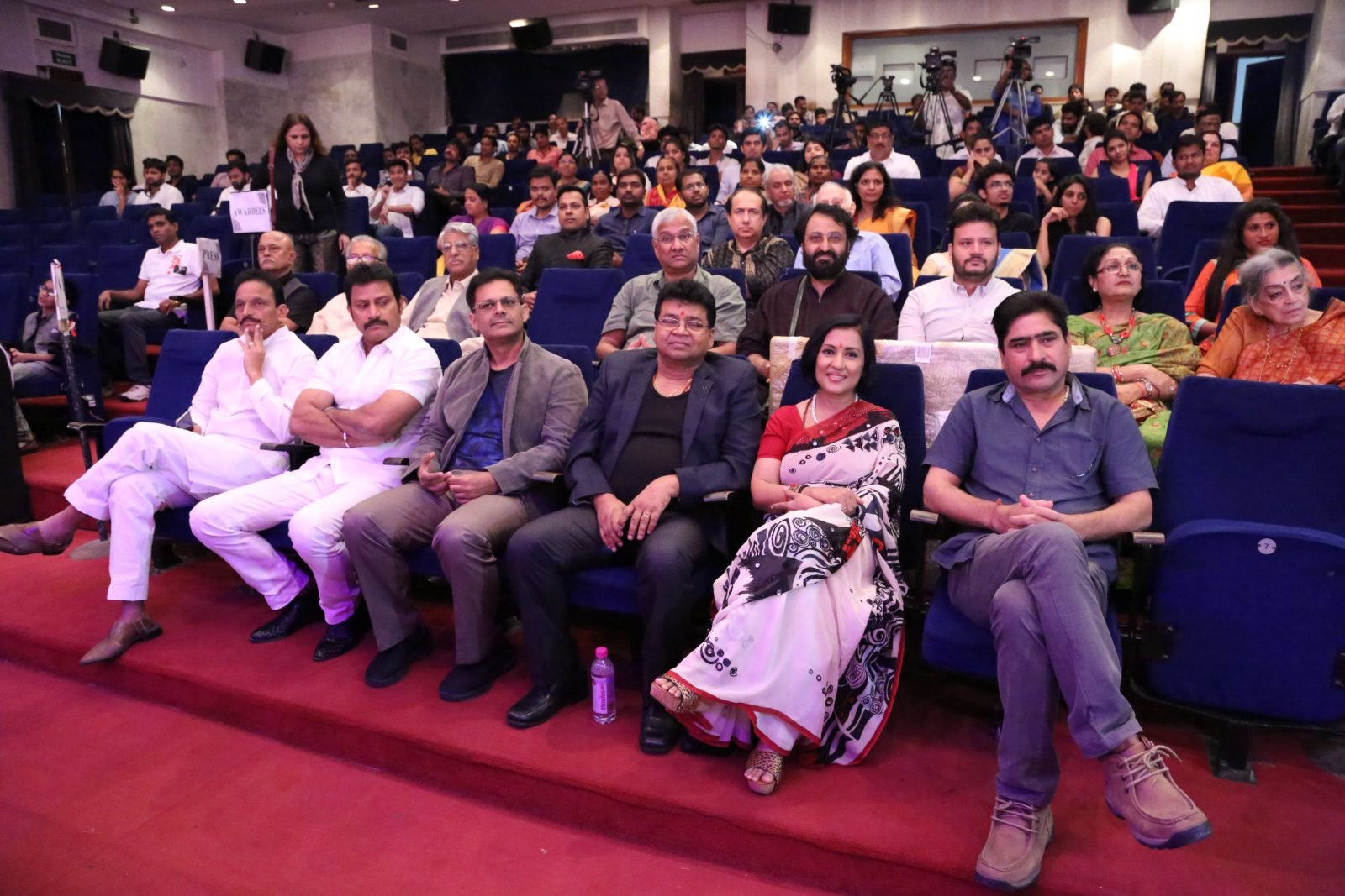 Proceedings on stage during Chitranjali 2016