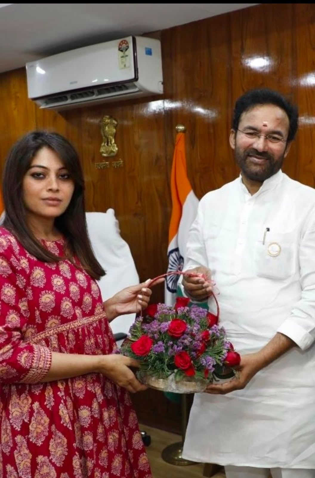 Megh Mandal Sansthan representatives at a ministerial meeting in New Delhi